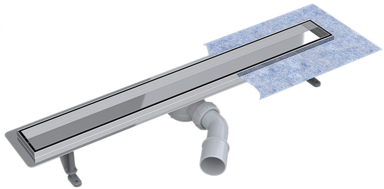 Besco Virgo 360 Duo Duschrinne 80 cm chrom OL-80-V360