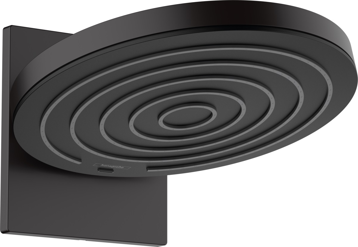 Hansgrohe Pulsify Kopfbrause 26x26 cm rund schwarz 24150670