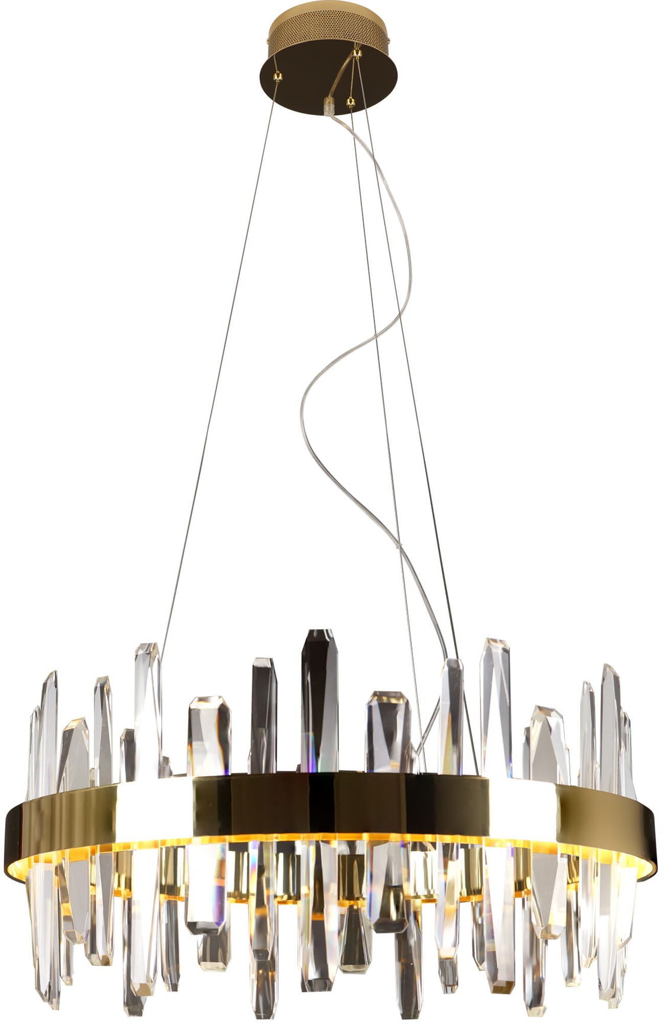 MaxLight Prince Pendelleuchte 1x31 W gold P0421