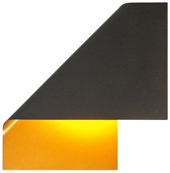 Mantra Luppi Wandleuchte 1x15 W schwarz 7694
