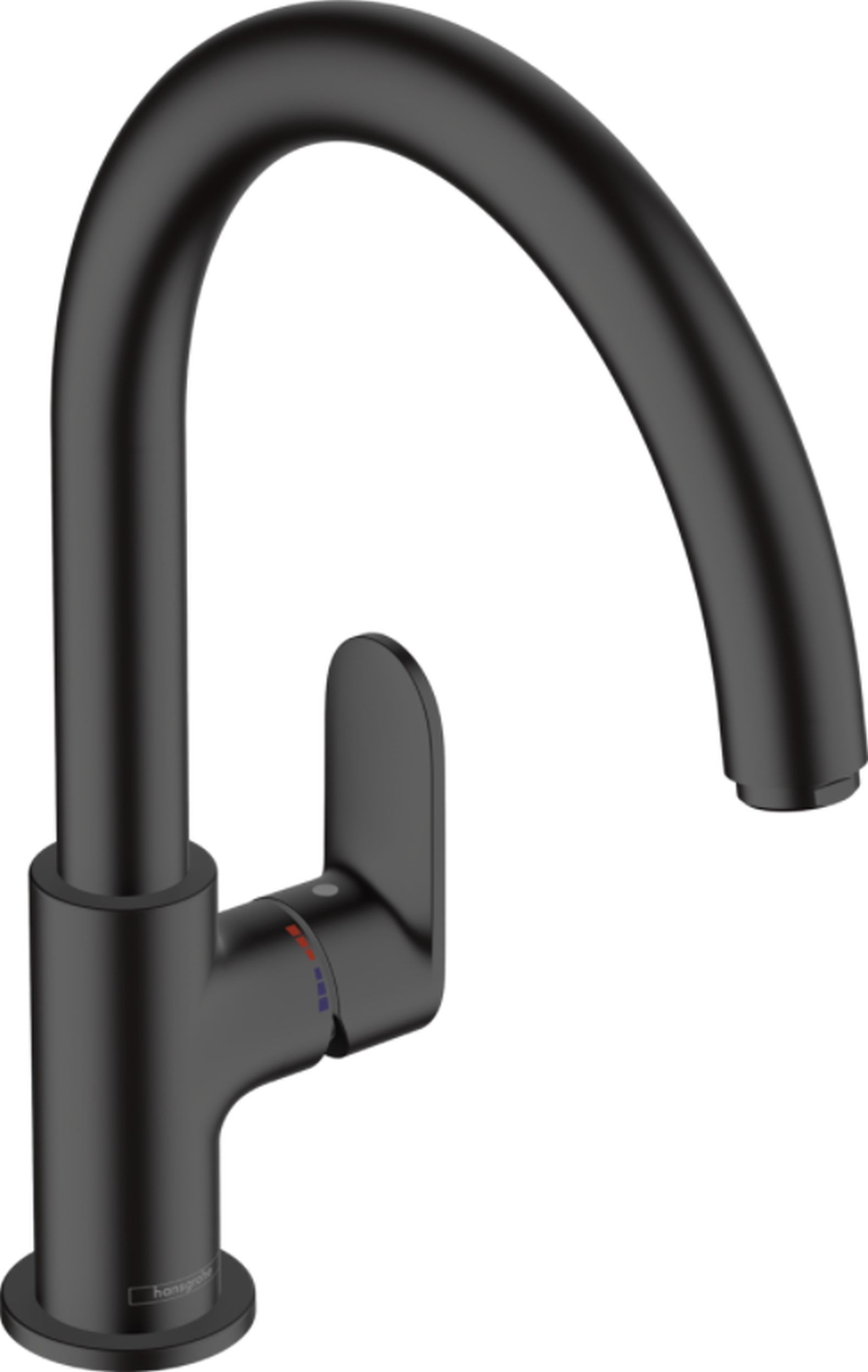 Hansgrohe Vernis Blend Küchenarmatur Stehend schwarz 71870670