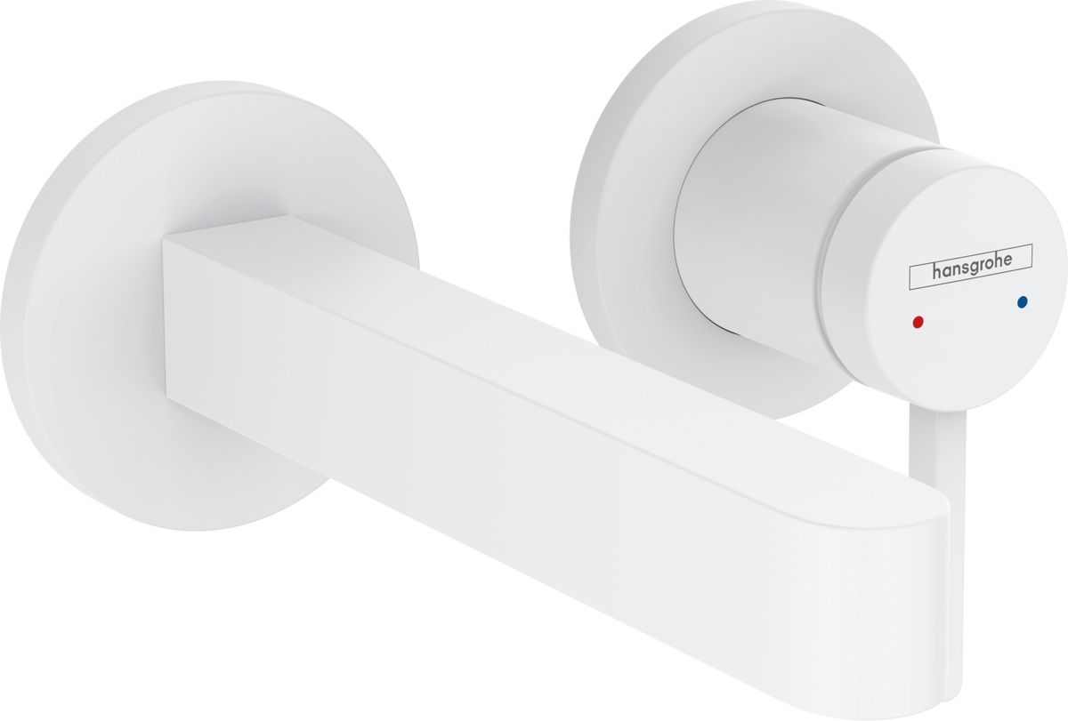 Hansgrohe Finoris Waschtischarmatur Unterputz weiß 76051700