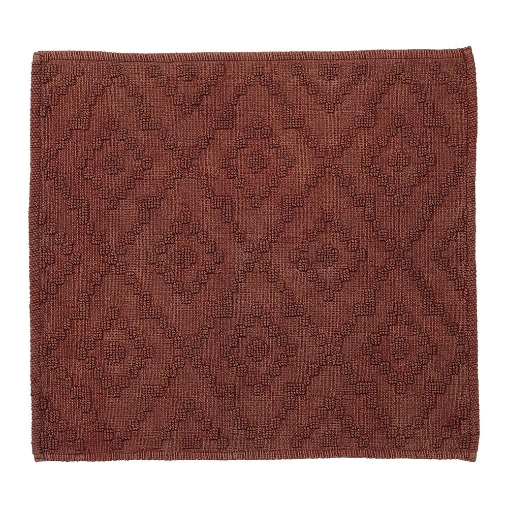 Sealskin Aztec Badteppich 60x60 cm quadratisch rosa 800100