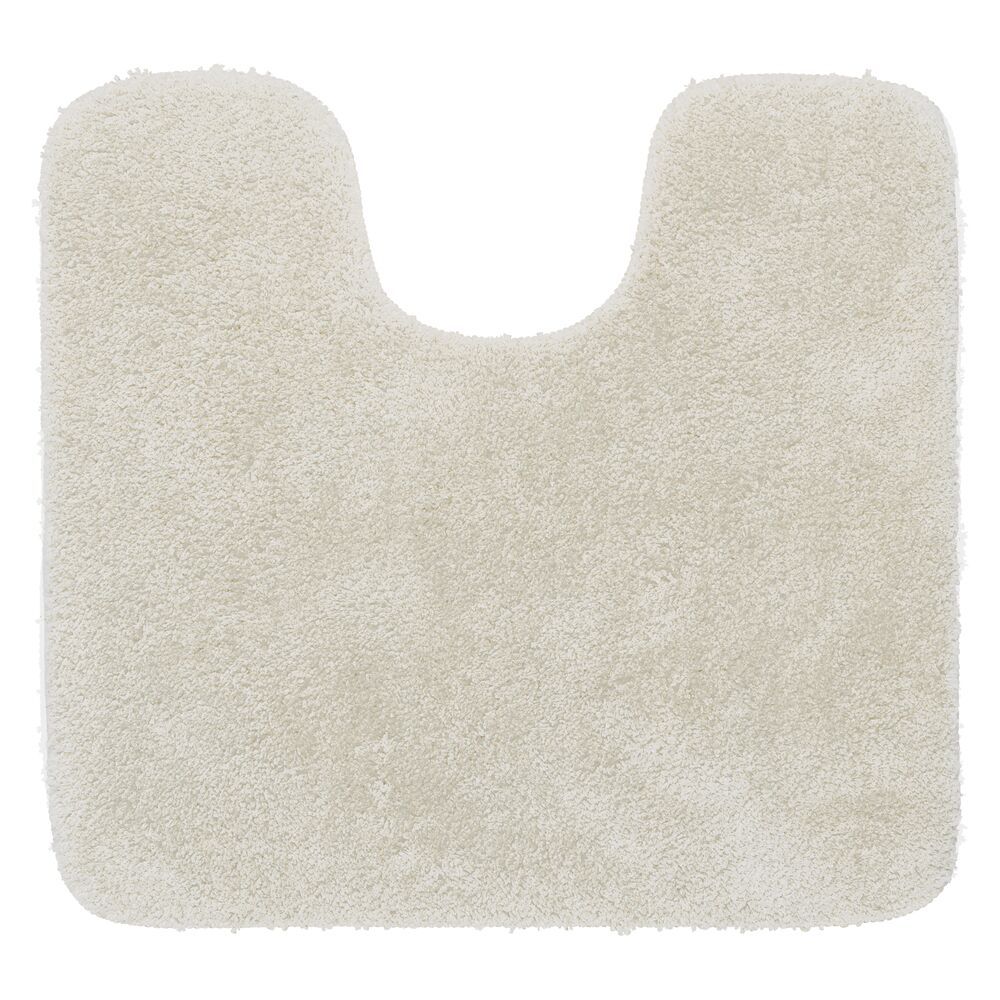 Sealskin Angora Badteppich 60x55 cm WC-Vorleger weiß 800124