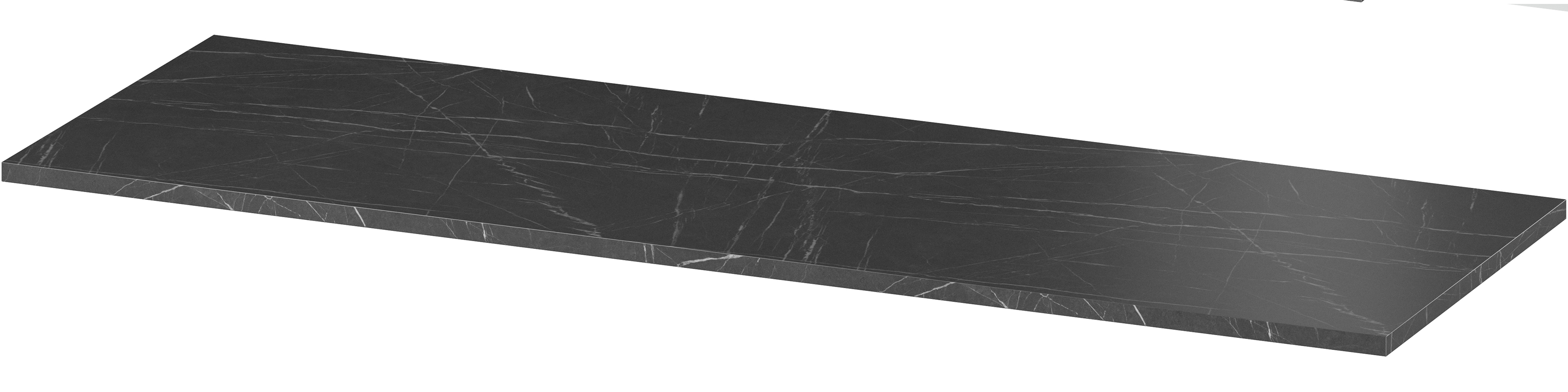 Cersanit Larga Waschtischplatte 140.2x45 cm schwarz S932-061
