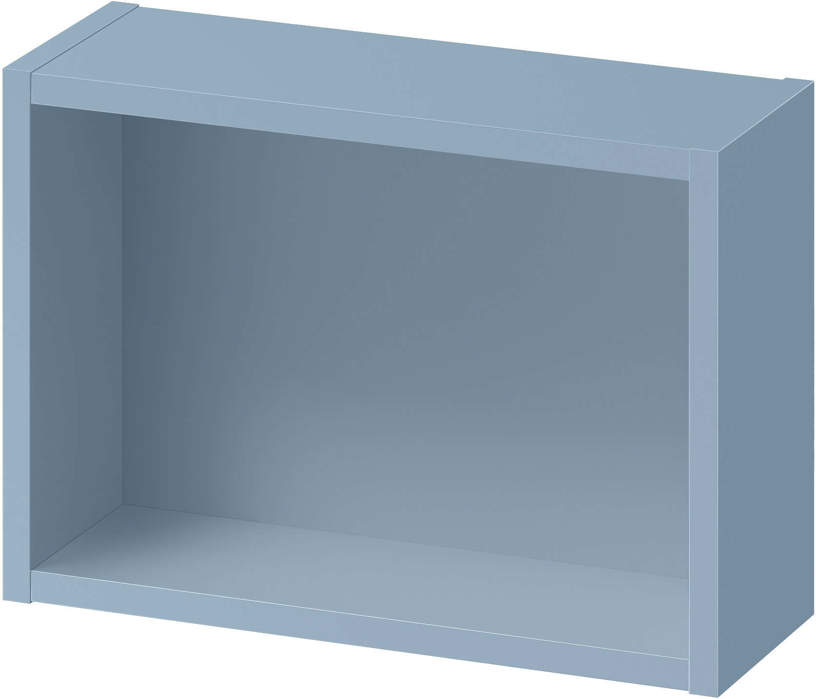 Cersanit Larga Badschrank 40x14x27.8 cm Seitenschrank hängend blau S932-082