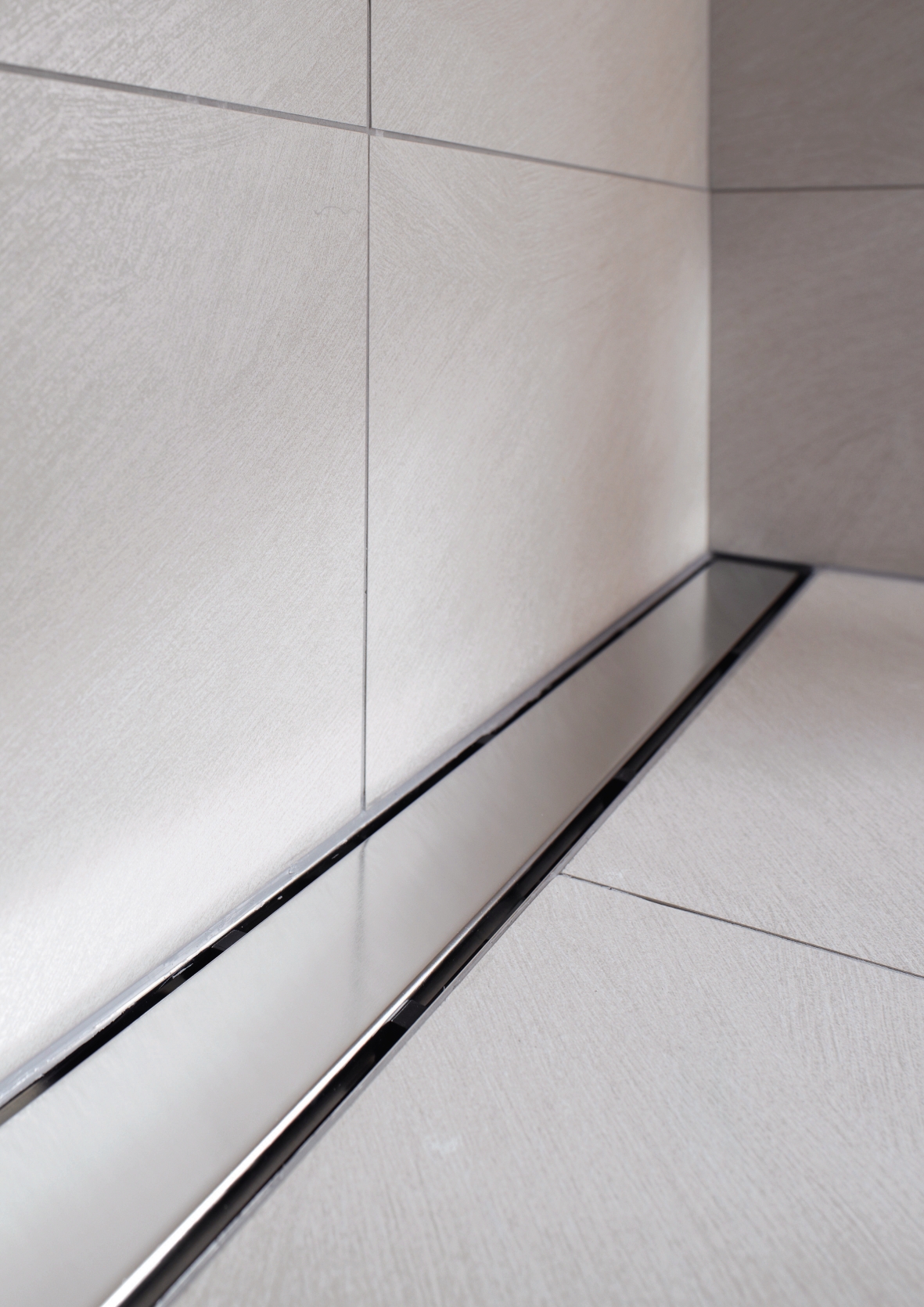ACO ShowerDrain C Lineare Duschrinne 118.5 cm stahl 9010.88.94