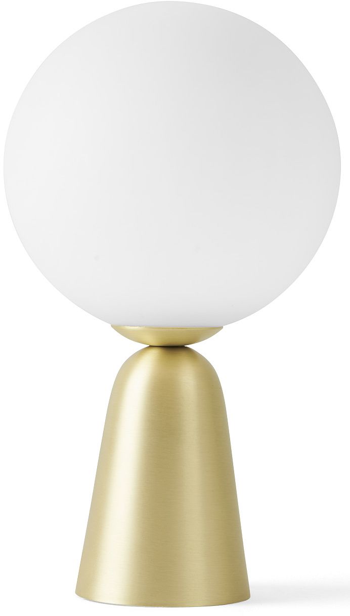 Miloox Lunar Tischlampe 1x40 W weiß-gold 1744.150