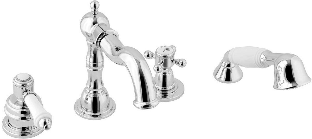 Sapho Vienna badewannen- und duscharmatur awannenmontiert chrom VO930