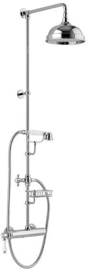 Sapho Vienna duschset Wand mit Regenbrause chrom VO139