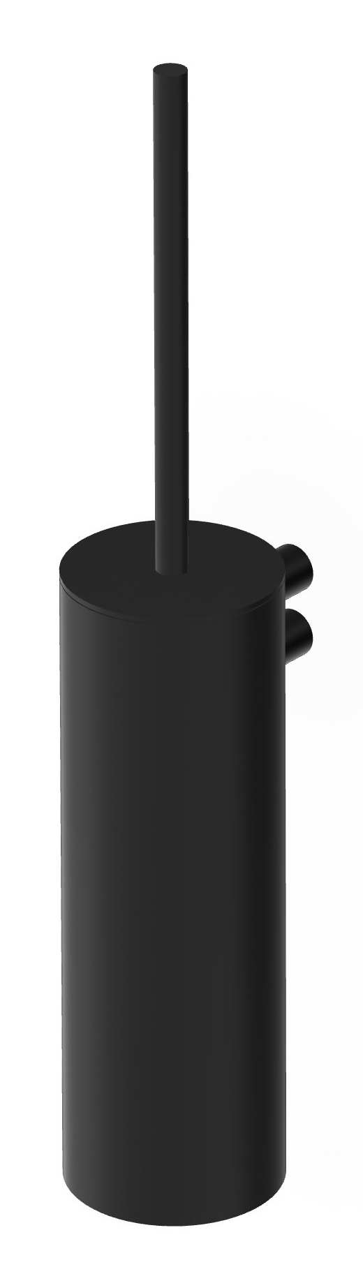 Zucchetti Helm Toilettenbürstengarnitur zum Schrauben schwarz ZAD856.XP81