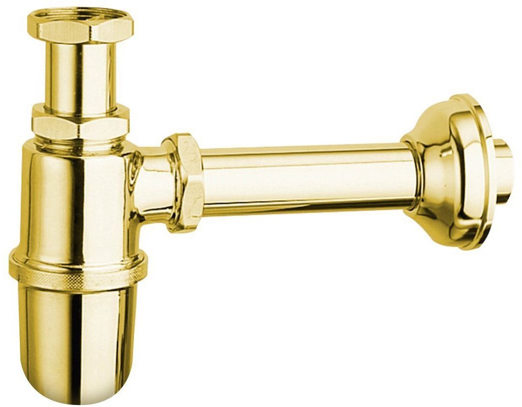 Sapho Antea Siphon für Waschbecken flaschen gold 9595