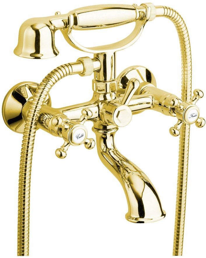 Sapho Antea badewannen- und duscharmatur Wand gold 3015