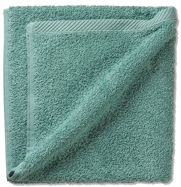 Kela Ladessa Handtuch 100x50 cm Baumwolle grün 23298