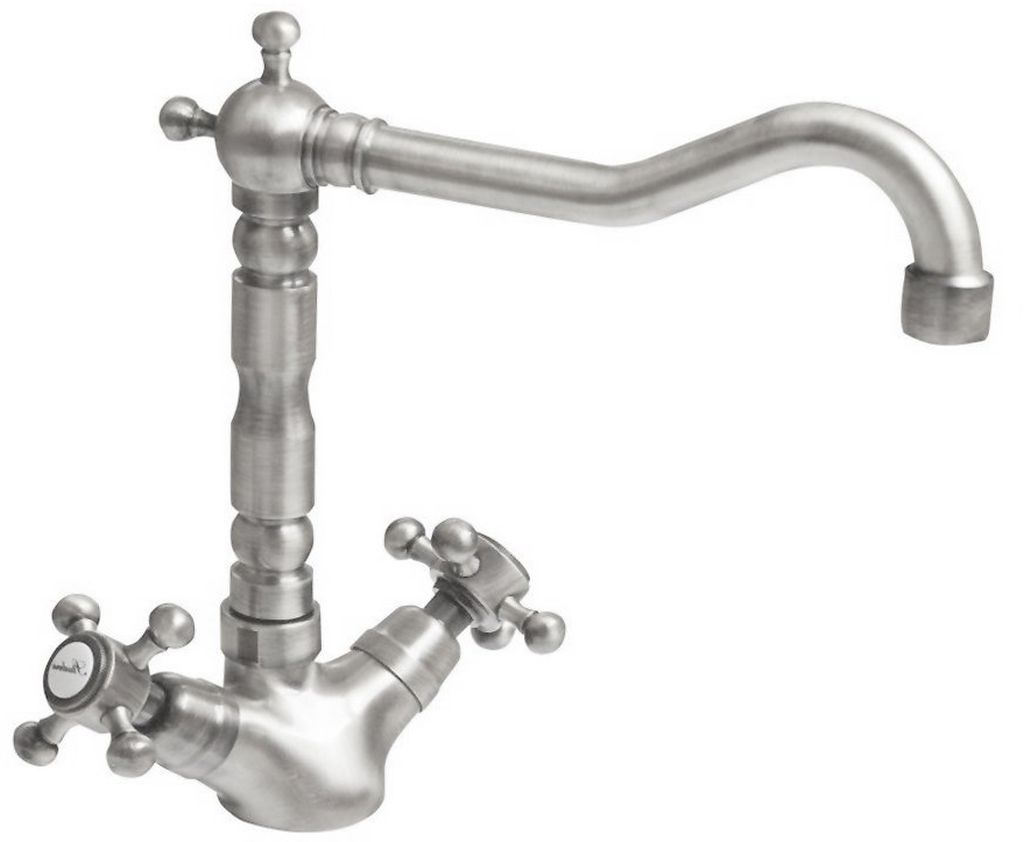 Sapho Antea waschbeckenhahn stehend nickel 3378