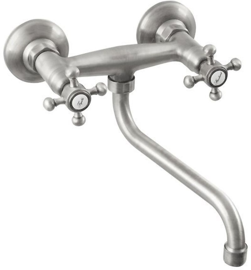 Sapho Antea waschbeckenhahn Wand nickel 3068