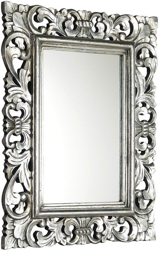 Sapho Samblung Spiegel 60x80 cm rechteckig silber IN115