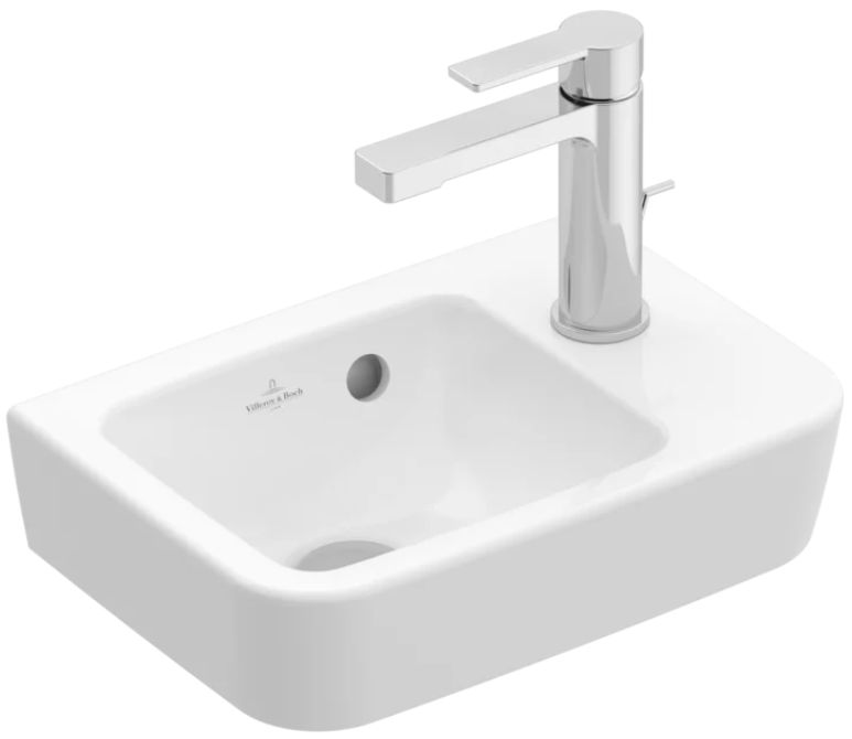 Villeroy & Boch O.Novo Waschbecken 36x25 cm rechteckig Klassisch weiß glanz 43433601