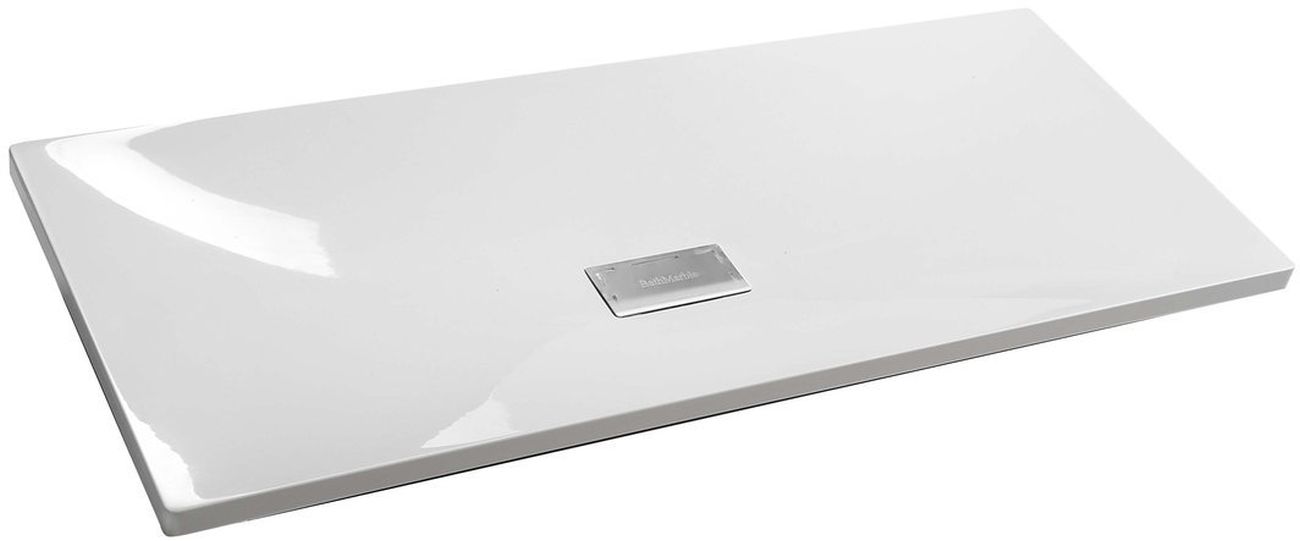 Sapho Tonga Waschbecken 121x50.2 cm rechteckig Klassisch weiß glanz TG121