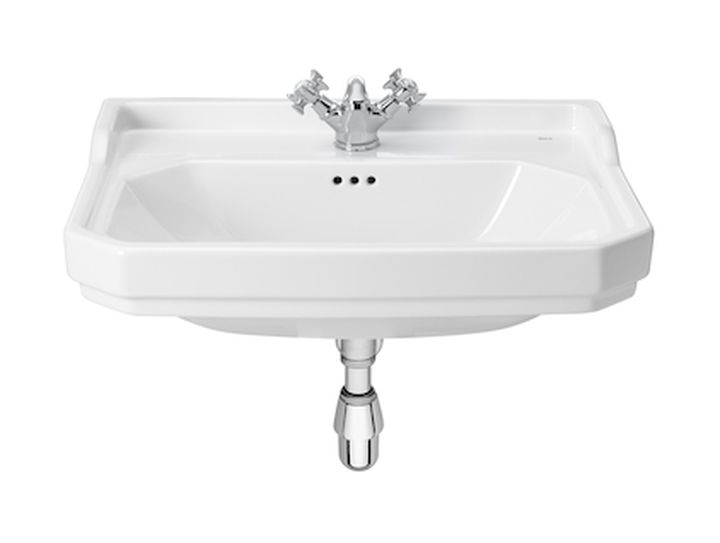Roca Carmen Waschbecken 65x45 cm rechteckig Klassisch weiß glanz A3270A1S00