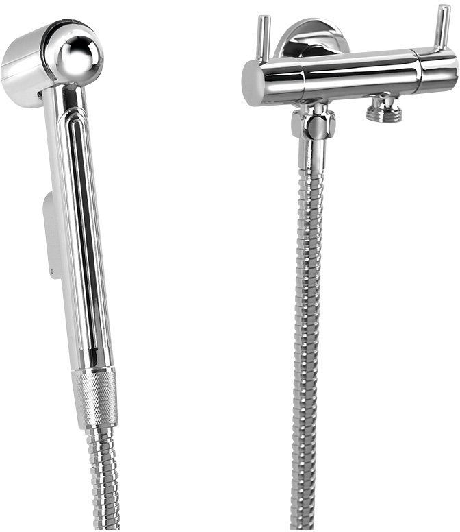 Sapho bidet-duschset Wand chrom 1209-04