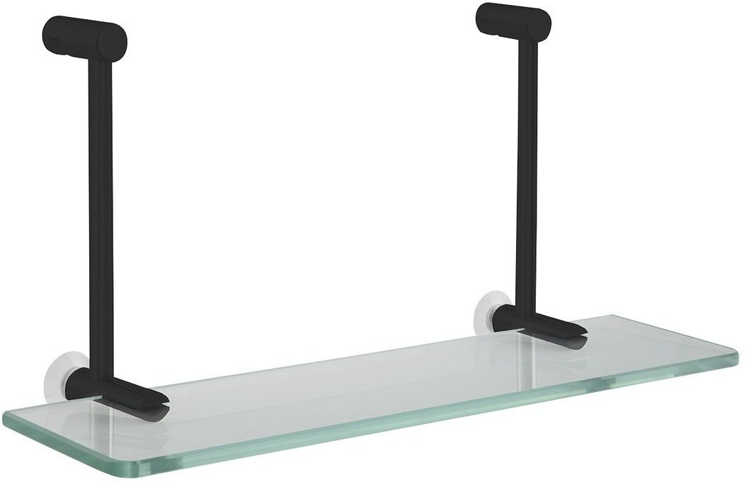 Sapho Duschregal für eine Kabine 19.5 cm schwarz 1301-15B