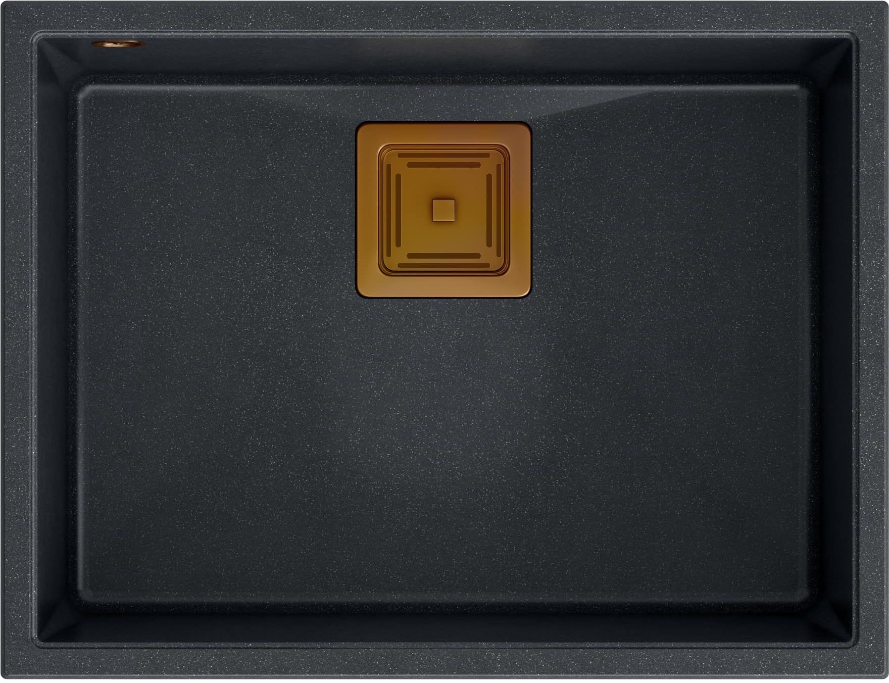 Quadron David Unterbauspüle 55x42 cm schwarz HQD5542U8-C1