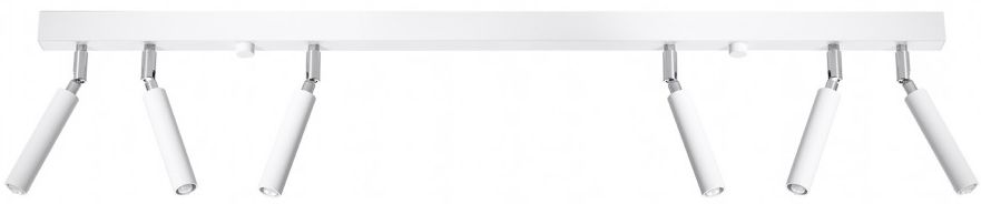 Sollux Lighting Eyetech Deckenlampe 6x40 W weiß SL.0906