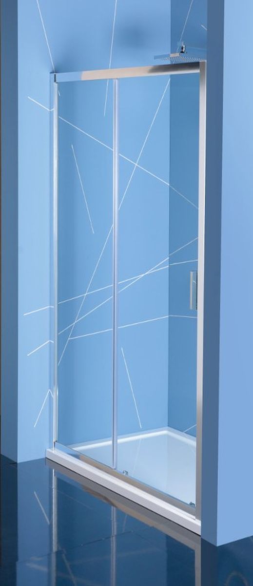 Polysan Easy Line Duschtüren 120 cm Schiebe- chrom Glanz/durchsichtiges Glas EL1215
