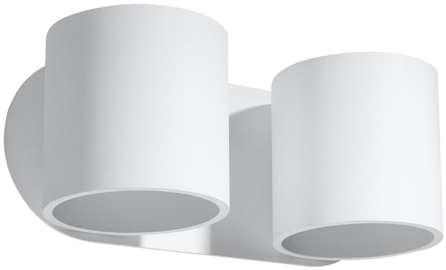 Sollux Lighting Orbis Wandleuchte 2x40 W weiß SL.0659