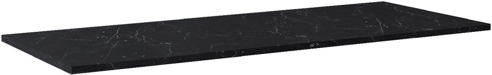 Elita ElitStone Waschtischplatte 140x49 cm schwarz RE051400057160