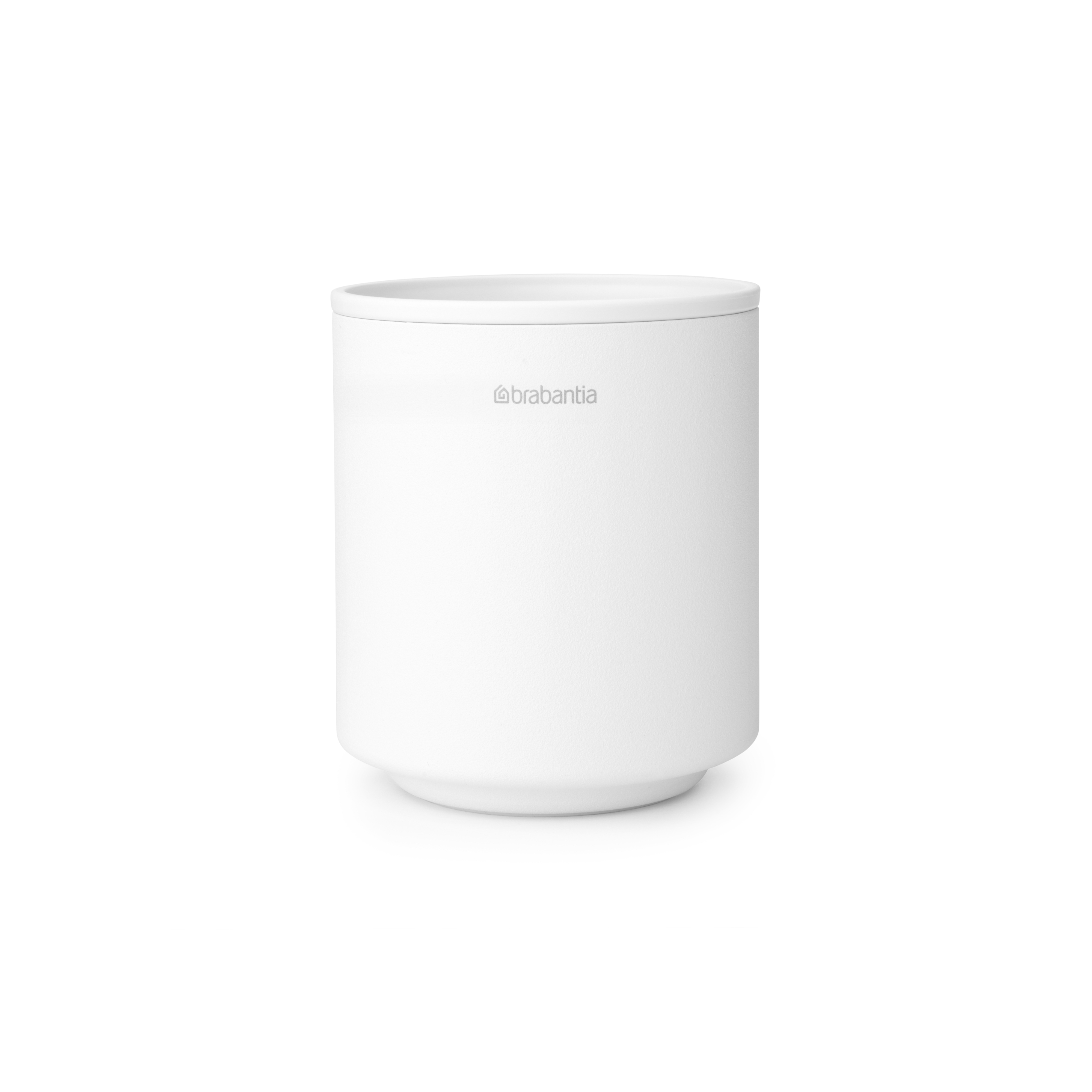 Brabantia MindSet Zahnputzbecher weiß 303265