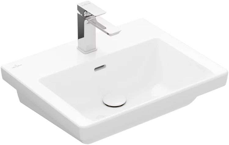 Villeroy & Boch Subway 3.0 Waschbecken 65x47 cm rechteckig Klassisch weiß glanz 4A7065R1