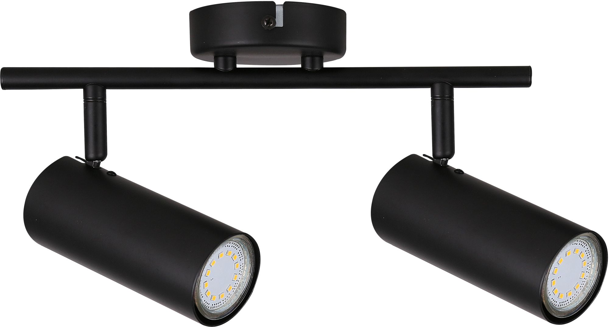 Candellux Colly Deckenlampe 2x15 W schwarz 92-01665