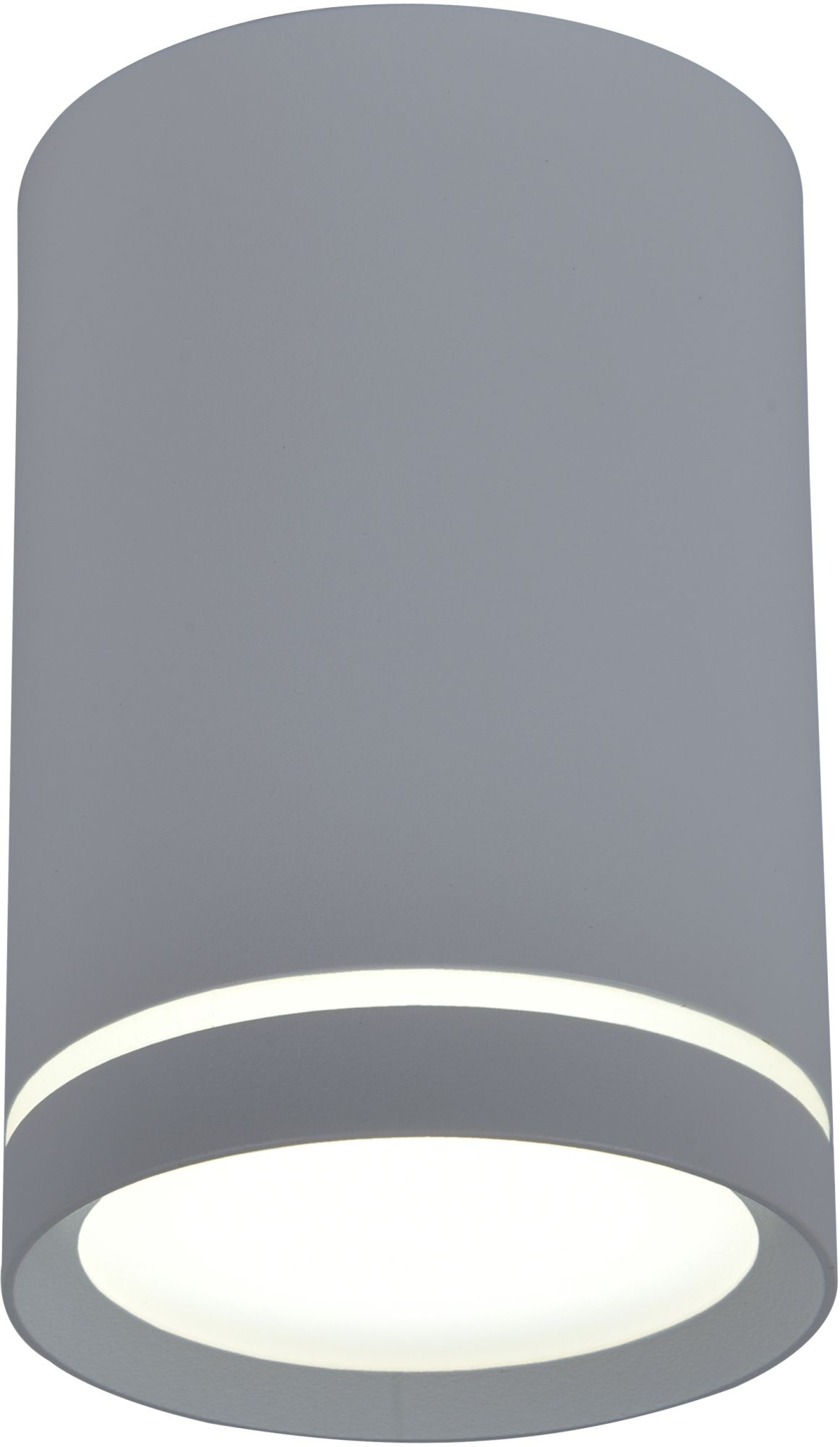 Candellux Tuba Deckenlampe 1x15 W grau 2276007