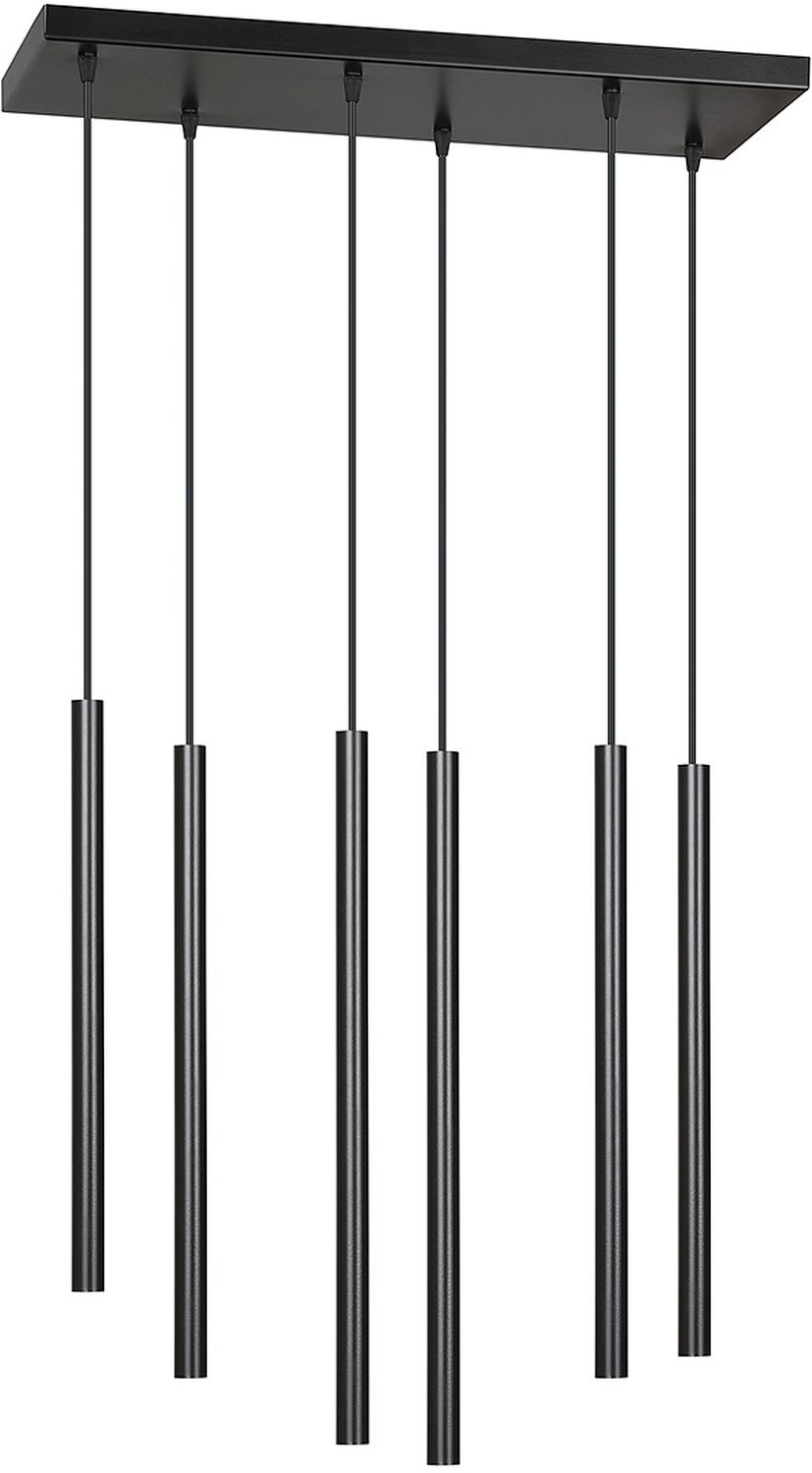 Emibig Selter Pendelleuchte 6x8 W schwarz 552/6