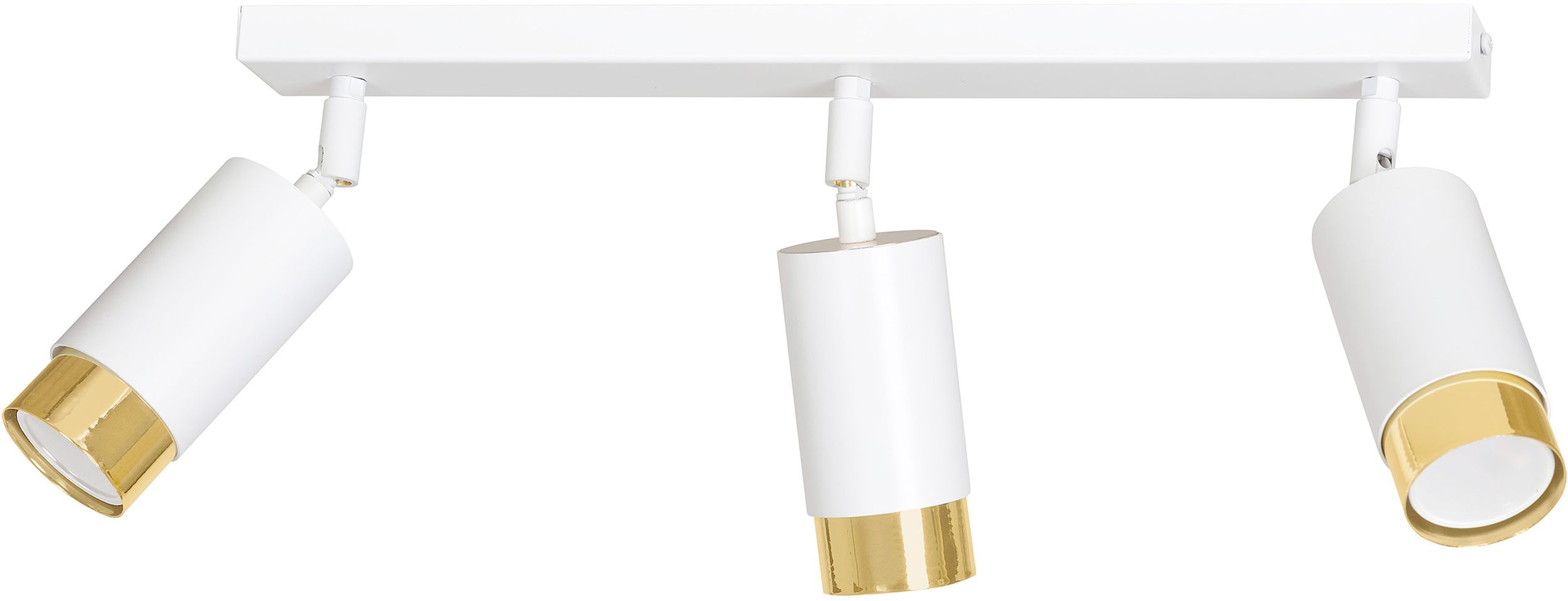 Emibig Hiro Deckenlampe 3x8 W weiß-gold 963/3
