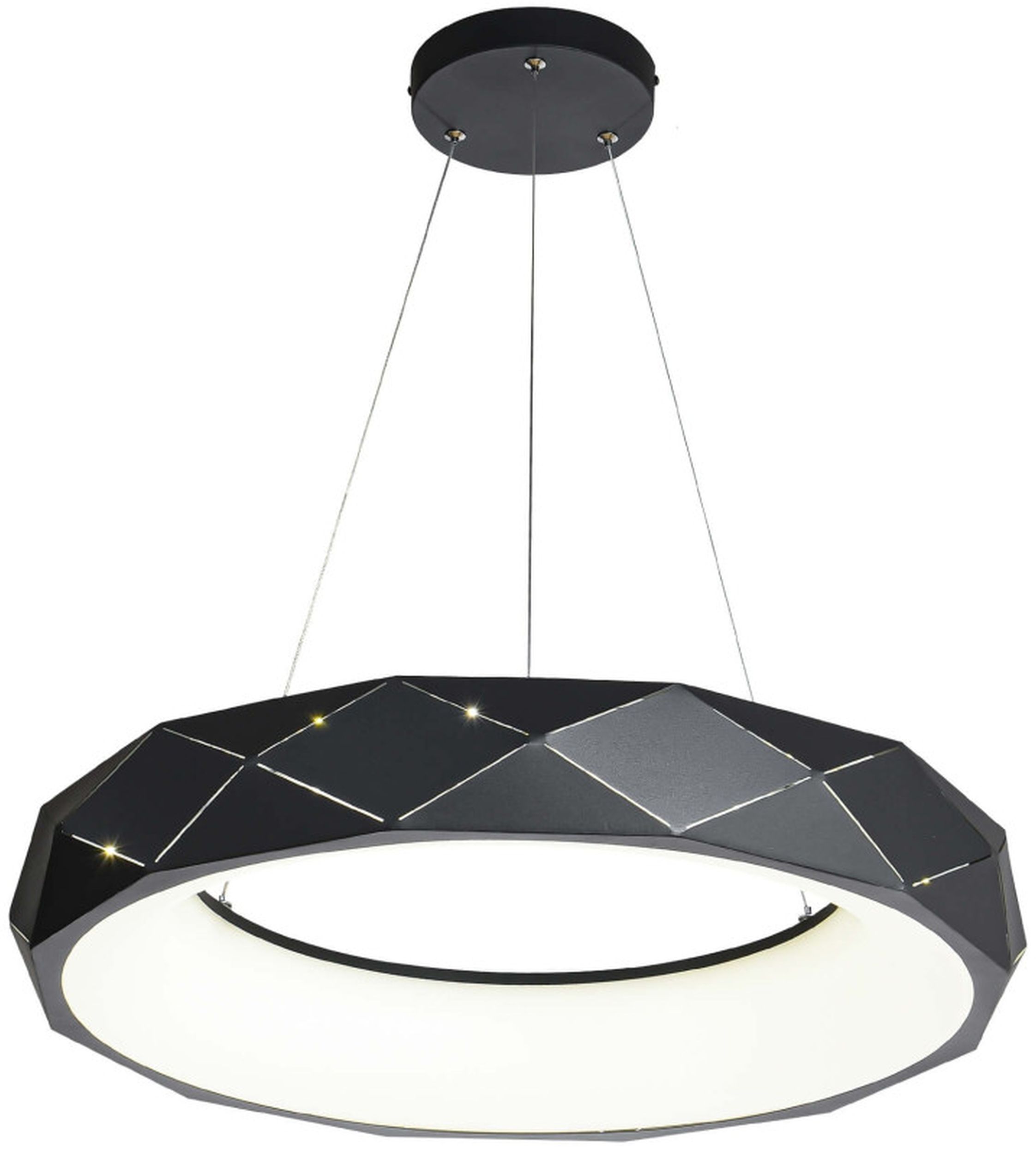 Light Prestige Reus Pendelleuchte 1x36 W schwarz LP-8069/1PLEDBK