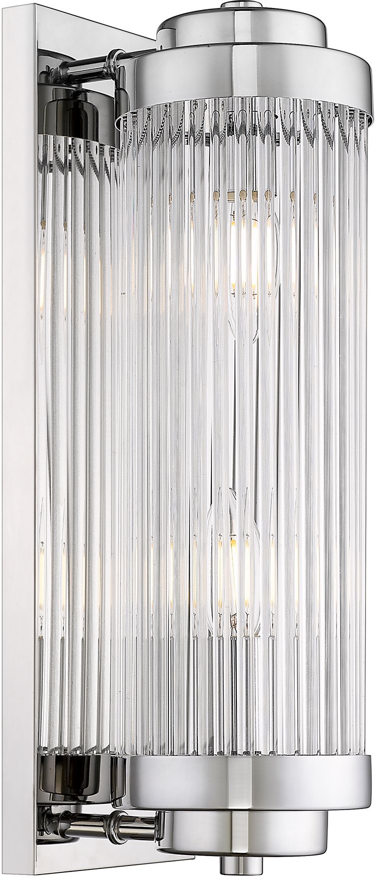 Zuma Line Sergio leuchter 2x60 W chrom-transparent W0528-02N-B5AC