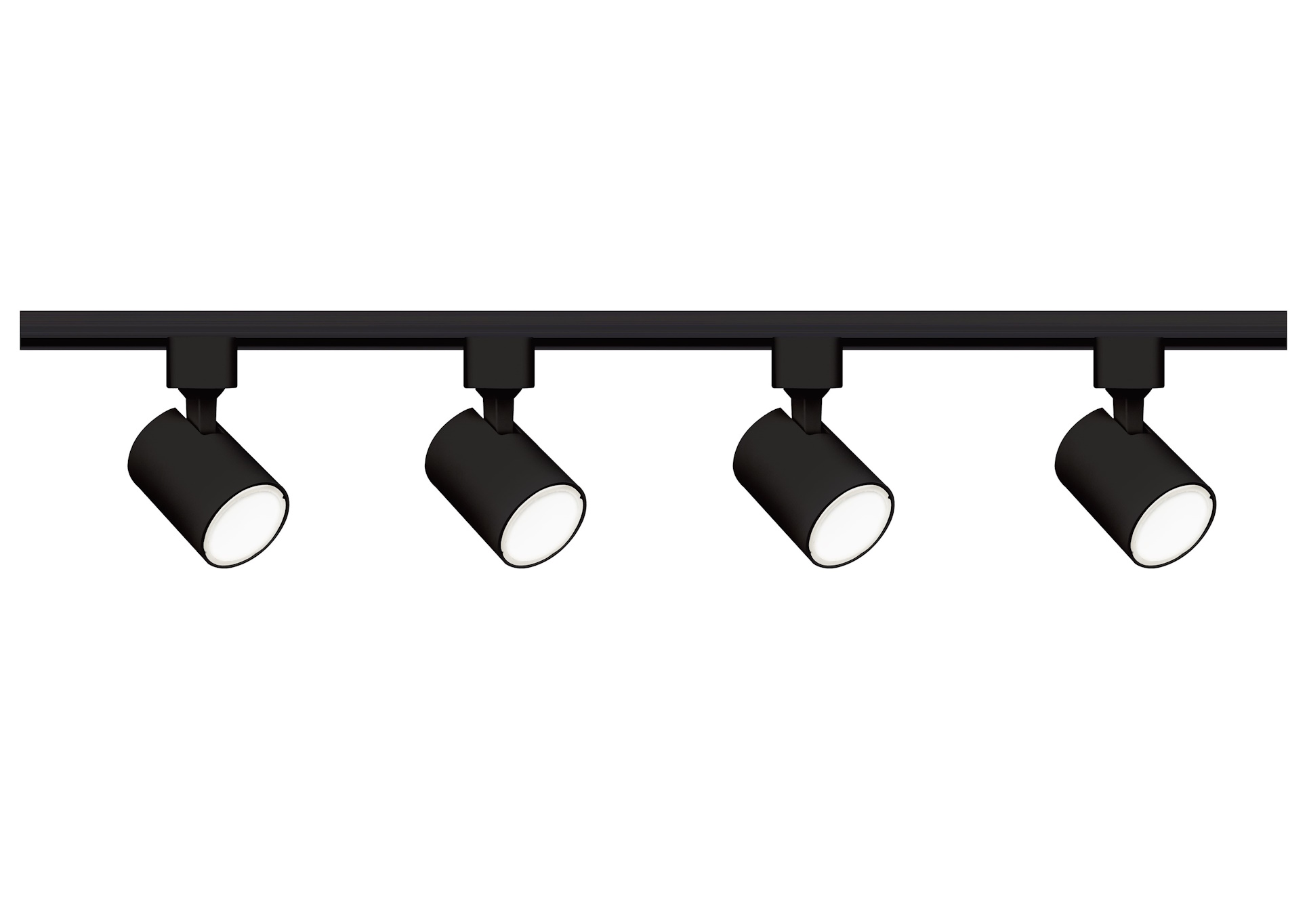 Light Prestige Snow sammelschiene 4x50 W schwarz LP-737 BK SET
