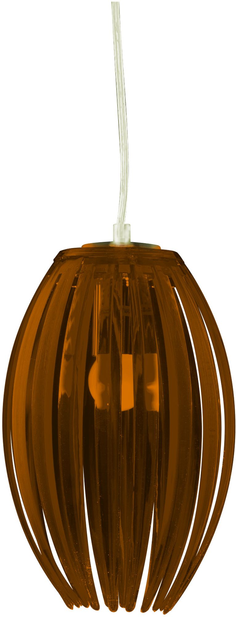 Candellux Abuko Pendelleuchte 1x60 W braun 31-55043