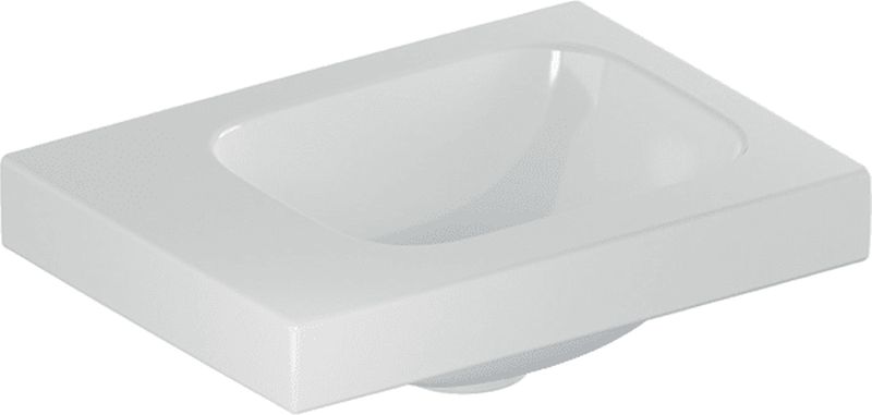 Geberit iCon Waschbecken 38x28 cm rechteckig Möbel weiß glanz 501.831.00.3