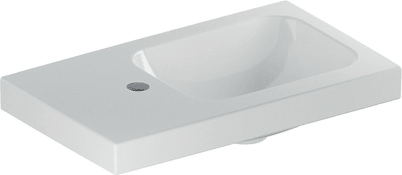 Geberit iCon Waschbecken 53x31 cm rechteckig Möbel weiß glanz 501.833.00.1