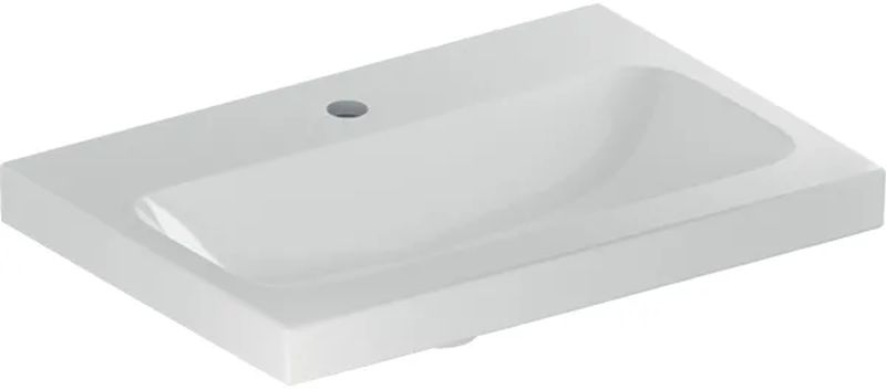 Geberit iCon Waschbecken 60x42 cm rechteckig Möbel weiß glanz 501.841.00.5