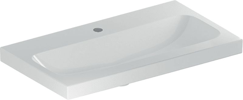 Geberit iCon Waschbecken 75x42 cm rechteckig Möbel weiß glanz 501.842.00.5