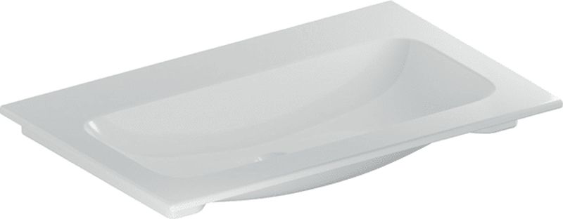 Geberit iCon Waschbecken 75x48 cm rechteckig Möbel weiß glanz 501.844.00.3