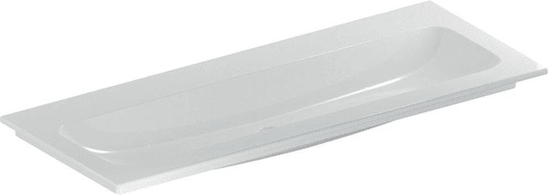 Geberit iCon Waschbecken 120x48 cm rechteckig Möbel weiß glanz 501.846.00.3
