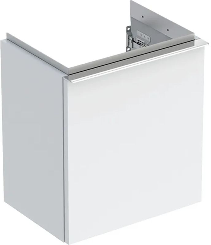 Geberit iCon Badschrank 37x27.9x41.5 cm Unterschrank hängend weiß-chrom 502.300.01.2