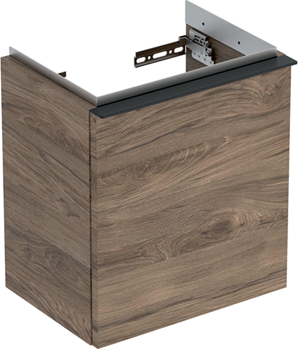 Geberit iCon Badschrank 37x27.9x41.5 cm Unterschrank hängend nuss-lava 502.301.JR.1