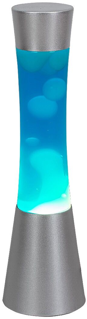 Rabalux Minka Tischlampe 1x20 W blau-silber 7029
